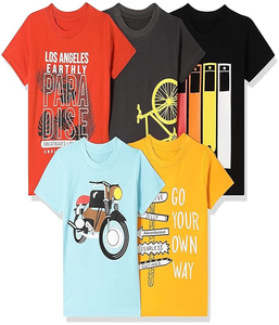 Camiseta de Verano para Hombre, de Manga Corta, Ajustada, 100% Algodón, Tejida, con Estampado Personalizado, Precio de Fábrica, Alta Calidad - Product Image 1