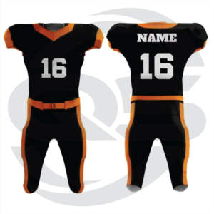 Uniforme de football américain en polyester 100% Style unique avec manches courtes respirantes de grande taille Fabriqué en Amérique en stock - Product Image 6