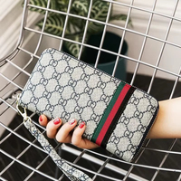 Dompet Surat Baru Tas Tangan Wanita dengan Ritsleting Gaya Vintage Harga Spesial Tas Ponsel untuk Usia Paruh Baya Serbaguna Kapasitas Besar Ukuran Kecil
