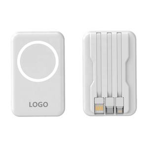 Banco de Energía Magnético Ultrafino Portátil de Viaje, Estación de Carga Inalámbrica Ql, Batería Externa <span class=keywords><strong>Auxiliar</strong></span> para <span class=keywords><strong>iPhone</strong></span>, Macsefe - Product Image 2