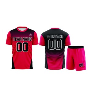 Maillot de football personnalisé 2025 nouvelle saison et ensemble court vêtements de sport de la plus haute qualité ensemble d'uniformes de football à vendre - Product Image 4