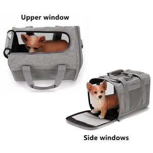 Sac de transport pour chat respirant personnalisé, grand espace portable, sac de voyage pour chaton, porte-animal de compagnie souple pour chiot, chat - Product Image 3