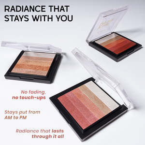 Iluminador Mineral Prensado en 5 Tonos Brillantes para Maquillaje - Product Image 2