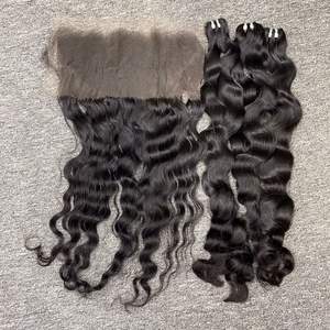 Extensions de cheveux vierges 100% de haute qualité en gros grand stock cheveux bouclés cheveux vietnamiens bruts - Product Image 3