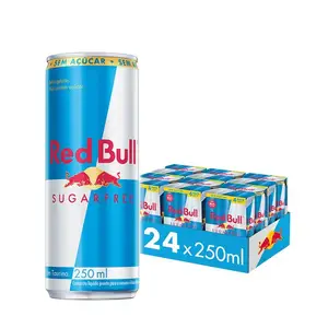 En ucuz fiyat tedarikçisi toplu orijinal RED BULL enerji içeceği hızlı teslimat ile 250ML X 24 kutular