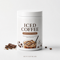 Poudre de protéines de café glacé à la L-Carnitine pour adultes |   Complément alimentaire pour booster l'énergie et la gestion du poids, faible en sucre et en matières grasses, soutien immunitaire