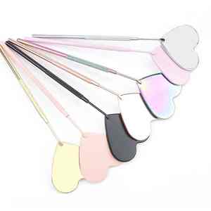 Différentes formes de miroir de cils miroir de maquillage pour extension de cils/miroir de cils avec logo de marque client - Product Image 4