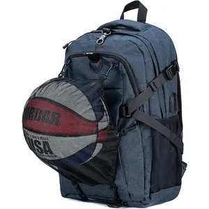 Basketball Backpack Large Sports Bag with Separate Ball Room & Shoes compartment, Best for Volleyball, soccer, Swim, Gym, Travel