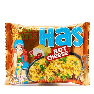 บะหมี่กึ่งสำเร็จรูปรสชีสเผ็ดร้อน ตรา HAS ขนาด 120 กรัม ผลิตจากแป้งสาลี ได้รับการรับรองมาตรฐาน IFS HACCP HALAL ปรุงสุกเร็วภายใน 5 นาที ไขมัน 18% - Product Image 4