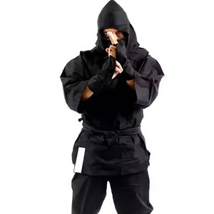 Uniforme de artes marciales y Ninja con diseño de logotipo personalizado Tasa de venta completa Uniforme de Ninja cómodo - Product Image 6