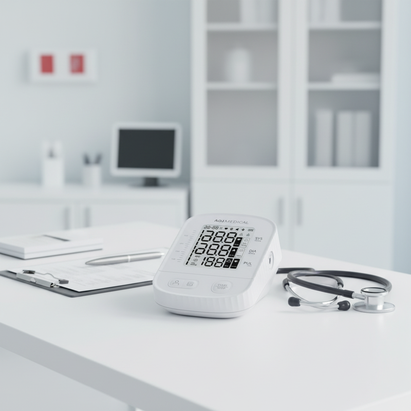 Portable Ultra Thin Digital Blood Pressure