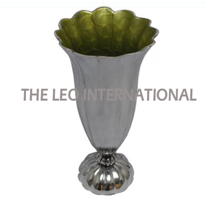 Accesorios de Decoración para el Hogar, Florero de Aluminio Personalizado, Acabado Gris, Forma Geométrica, Precio Económico - Product Image 3