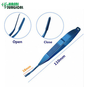 Pinzas Oftálmicas Nucleus Bisector Vectis, Instrumentos Quirúrgicos Oftálmicos de Acero Inoxidable, Fuente de Alimentación Manual, Fabricadas por Hasni Surgical - Product Image 3