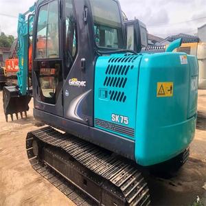 รถขุด sk55 Sk75มือสองเครื่องขุดดิน Sk75มือสอง Sk50 Sk70ผลิตในประเทศญี่ปุ่น - Product Image 6