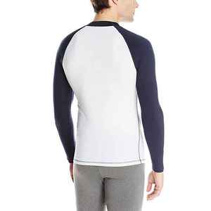 Protège-éruption à manches longues personnalisé en gros fabriqué en usine avec impression de logo meilleur design pour hommes - Product Image 2