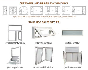 Fenêtres et portes en PVC à double vitrage insonorisées les plus efficaces, fenêtre à battant pour la maison - Product Image 3