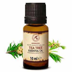 Huile essentielle d'arbre à thé 100% pure et naturelle 10 ml Melaleuca Alternifolia Huile d'aromathérapie - Product Image 2