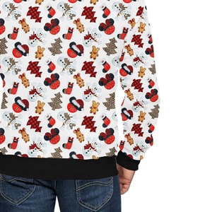 Men's Winter High Quality Hoodie Solid <b>Pattern</b> Design Your Own Street Fashion 3D Embroidered Applique Digital Sublimation - Product Image 6