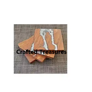 ชุดจานรองแก้วไม้อะคาเซียเรซินอีพ็อกซี่คลาสสิกแบบพรีเมี่ยมสำหรับงานแต่งงานและของขวัญผู้จำหน่ายอินเดียสำหรับส่งออกจำนวนมาก - Product Image 1