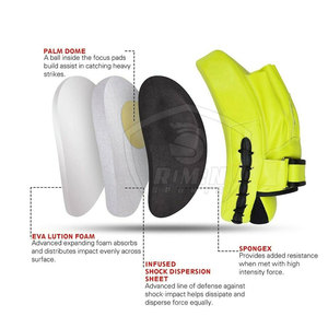 Almohadillas de boxeo de tela de cuero, tamaño personalizado, precio razonable, entrenamiento para artes marciales en diferentes colores y tamaños - Product Image 3
