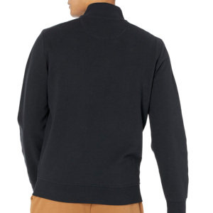 Logo personnalisé hommes polaire sweat quart 1/4 demi fermeture éclair col haut col montant sweat fermeture éclair à capuche - Product Image 3