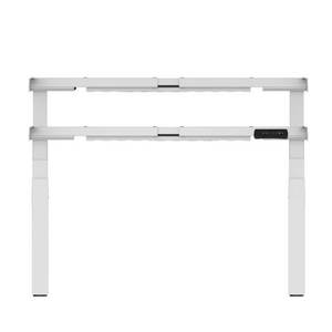 HERD-2300H Flexi 2-Person Height-Adjustable Table Base Modern Minimalist Design Dual <b>Foldable</b> <b>Office</b> <b>Desks</b> for Bedroom <b>Office</b> - Product Image 2