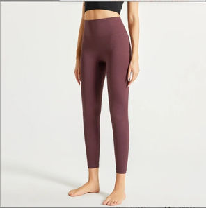 Pantalon de yoga élastique à boucle latérale de qualité supérieure leggings femme taille moyenne avec poches pour un stockage sécurisé pendant les entraînements - Product Image 5