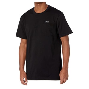เสื้อยืดแขนสั้นมีกระเป๋าของผู้ชายขนาดใหญ่สูง2025ใหม่ - Product Image 1