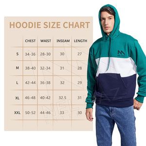 Sudadera con capucha Fabricantes de ropa Logotipo personalizado Sudadera con capucha de gran tamaño unisex Sudadera con capucha de peso pesado en blanco para hombres - Product Image 4