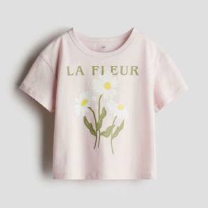 Girls Clothing Sets Organic Cotton T-<b>Shirt</b> With Full Sleeves and Round Neck Three Color Combination for School - Product Image 4