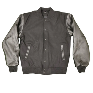 Vestes Letterman pour hommes Varsity Leather Sleeves Letterman Jackets Fabricant au Pakistan Varsity College Jacket - Product Image 2