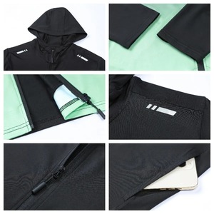 Stylish Solid Color Windbreaker <b>Jacket</b> For Men With Contrasting Colors Premium Quality Breathable Material Comfortable Outdoor - Product Image 2