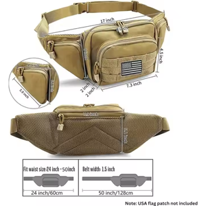 Best Sell Pack Nylon Bodypack Hiking Phone Pouch Outdoor Sports <b>Climbing</b> Camping Waist <b>Bags</b>, made in Vietnam, OEM - Product Image 2