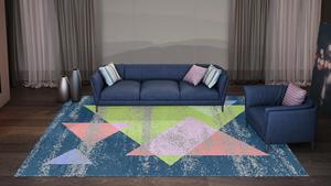 Juego de alfombras de lana anudadas a mano de alta calidad hechas a medida, alfombra hecha a mano de lujo con diseño de patrón abstracto para decoración del hogar - Product Image 6