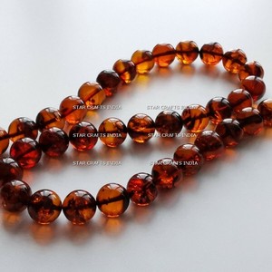 Collier Résine Grosses Perles Déclaration Chunky Perlé Précieux Nouveaux Designs Bijoux Mode Été Vacances Colliers Bijoux - Product Image 4
