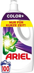 Détergent liquide Ariel, 100 lavages couleur+, élimination puissante des taches en seulement 1 lavage, même en cycle de lavage à l'eau froide - Product Image 3