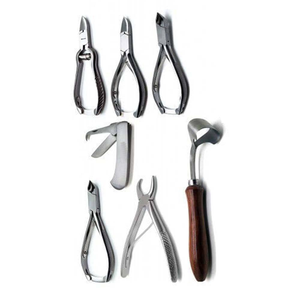 Juego de instrumentos de cirugía general de acero inoxidable, fuente de alimentación Manual, pinzas de probador de cuchillo de pezuña de caballo veterinario de 10 piezas - Product Image 4