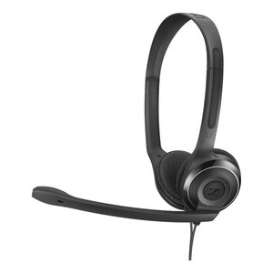 Auriculares Sennheiser para PC, Estéreo, Supraaurales, USB Tipo A, Negros, con Cable, para Computadora - Product Image 1