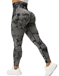 Pantalon de yoga taille haute sans couture fitness leggings de yoga fitness avec lifting des fesses nouvelle tendance personnalisée - Product Image 1