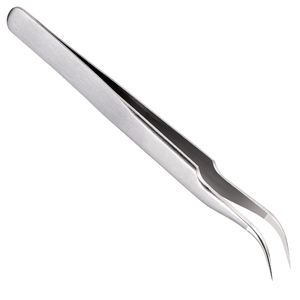 Proveedor directo de fábrica Pinzas de pestañas reutilizables hechas a mano Diseño único Color sólido Pinzas de pestañas fáciles de usar - Product Image 4