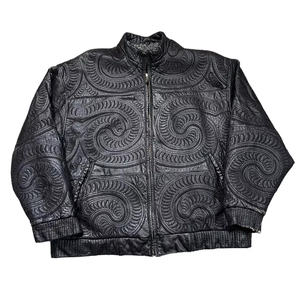 เสื้อแจ็คเก็ตทรงสปอร์ตคอตั้งผ้าแคนวาสสีเทาแบบกำหนดเองสำหรับผู้ชาย พิมพ์ลายพัฟฟ์ ดีไซน์แฟชั่นแนวสตรีท - Product Image 2