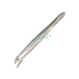 Pinzas de Acero Inoxidable para Retirar Fragmentos, Pinzas de Alta Precisión para Uso Médico Seguro, Pinzas Premium para Retirar Fragmentos - Product Image 3