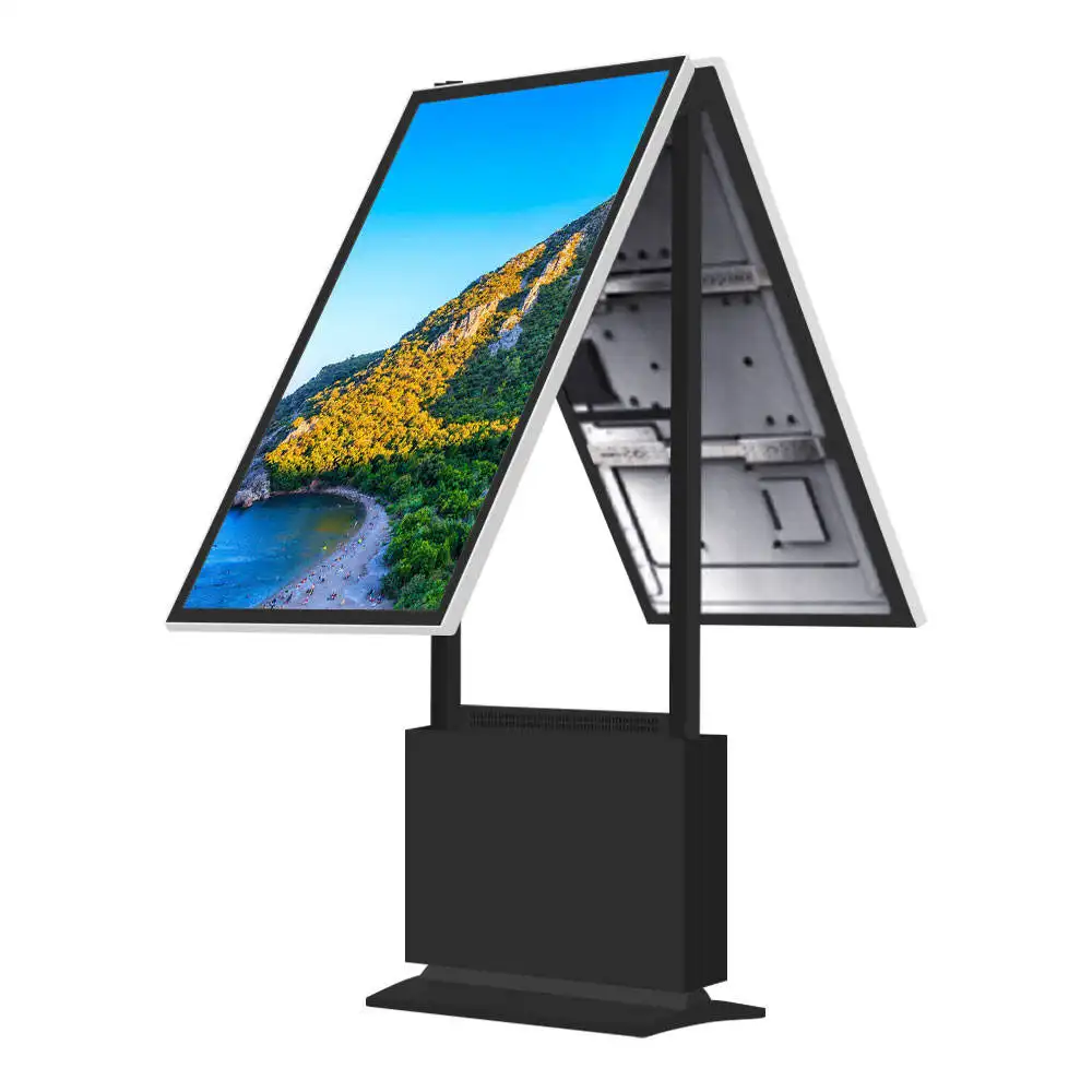 Video LCD-Werbe spieler Kiosk vertikales Totem digitale vertikale Bildschirm anzeige 4k