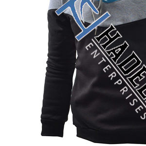 Sweat-shirt surdimensionné en coton pur, vente en gros, couleur personnalisée, Logo, sweats à capuche pour hommes, impression par Sublimation et uni - Product Image 6