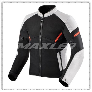 Vêtements de sport légers pour hommes approuvés CE Textile respirant veste courte pour moto équitation Protection imperméable coupe-vent - Product Image 5