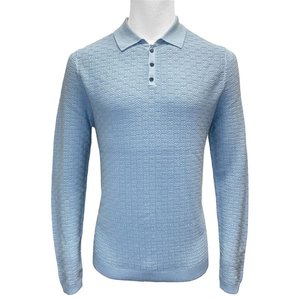 Derniers pulls tricotés à manches longues pour hommes, boutons confortables, prix raisonnable personnalisé, service OEM/ODM accueilli - Product Image 1