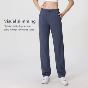 กางเกงวอร์มเอวสูงสำหรับผู้หญิงกางเกงวอร์มเอวสูงทันสมัย - Product Image 2