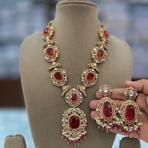 ชุดต่างหูทองเหลืองทองแดงสุดหรูลายดอกไม้สำหรับงานแต่งงานงานเลี้ยงฉลองการหมั้นของขวัญครบรอบศาสนา - Product Image 2