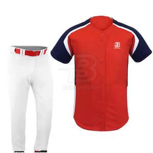 La mejor calidad, diseño personalizado, ropa de entrenamiento de béisbol, uniforme, conjunto transpirable, estilo - Product Image 2