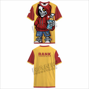 Camiseta estampada de manga corta para hombre Camisetas personalizables de cuello redondo para hombre Camisetas para hombre al por mayor - Product Image 4